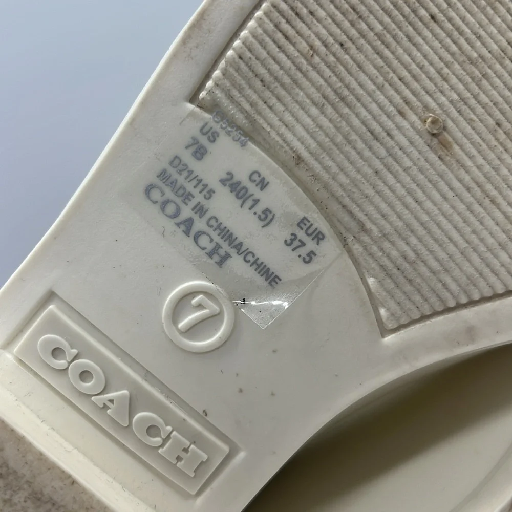 Coach Rivington Rain Bootie Chalk